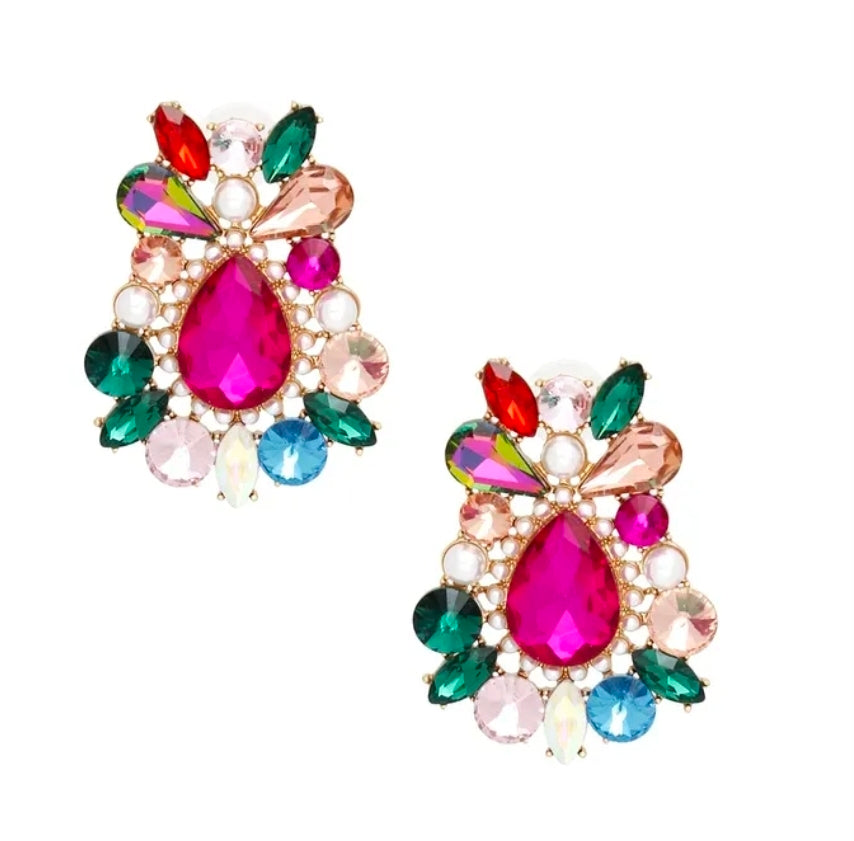 Exquisite Multicolor Studs