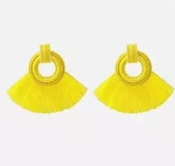 Yellow Hoop Fringe