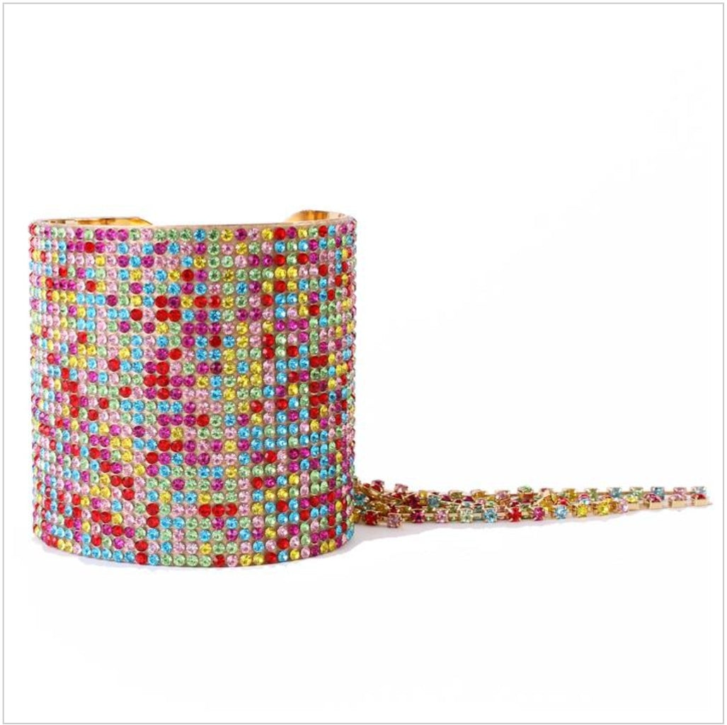 Colorful Bling Cuff