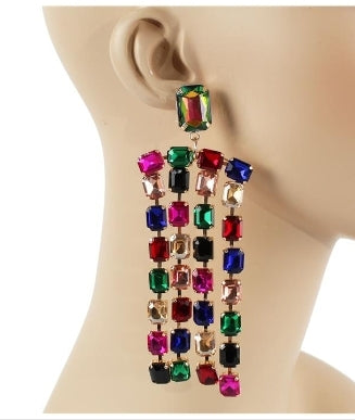 Strings of Jewels Earrings